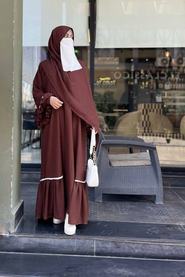 Maryam Frill Abaya