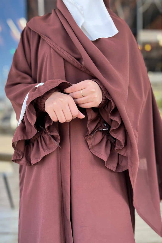 Maryam Frill Abaya